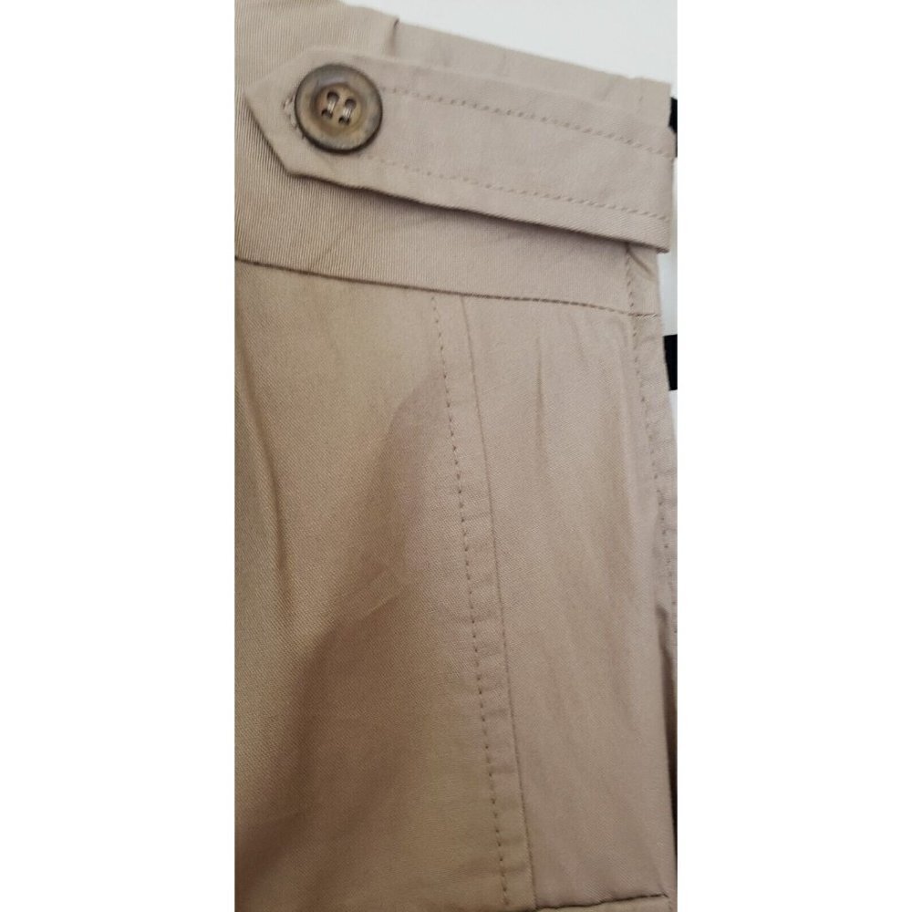 NEW C'EST TOI  COTTON TAN COLOR JACKET VEST LARGE - Picture 9 of 11